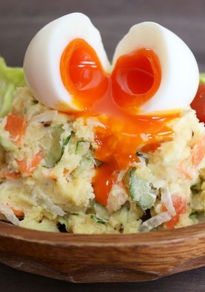 とろ〜り☆半熟卵のポテトサラダ-レシピのメイン写真