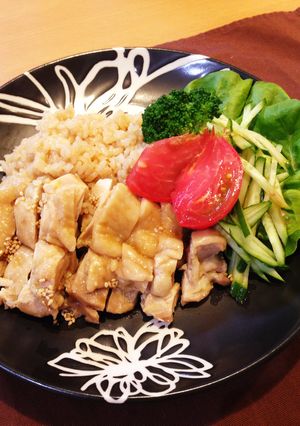 子どもも喜ぶ♡シンガポールチキンライス風-レシピのメイン写真