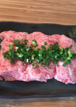 ウマウマ!手巻きまぐろたたき-レシピのメイン写真
