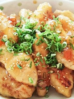 簡単★鶏胸肉のやわらか甘辛炒め-レシピのメイン写真