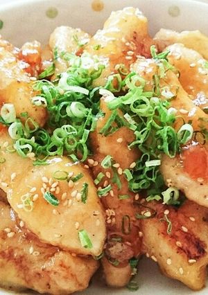 簡単★鶏胸肉のやわらか甘辛炒め-レシピのメイン写真