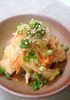 鶏むね肉の南蛮漬け♪-レシピのメイン写真