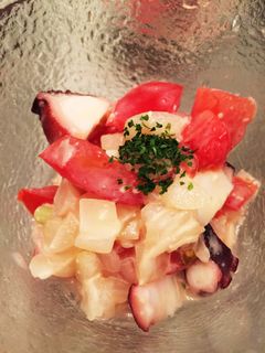 タコとトマトの爽やかマリネ-レシピのメイン写真