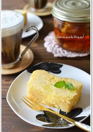 パイナップルのパウンドケーキ-レシピのメイン写真