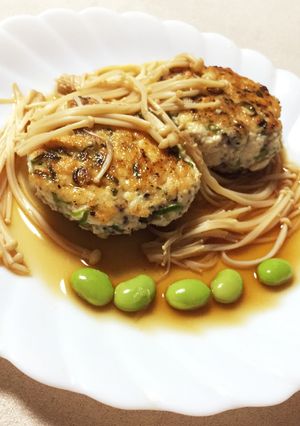 ヘルシー豆腐ハンバーグ 〜しそ風味〜-レシピのメイン写真