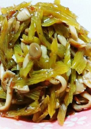 ふきとしめじの鰹節和え-レシピのメイン写真