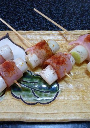 ねぎのベーコン巻-レシピのメイン写真