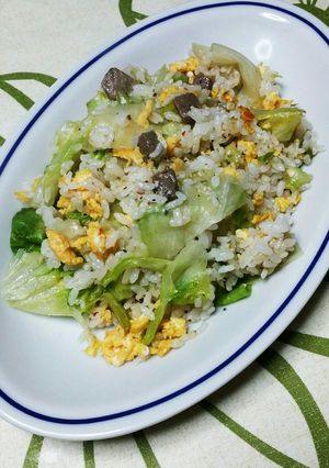 牛肉レタスチャーハン-レシピのメイン写真