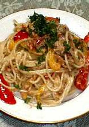 スモークサーモン・クリーム・パスタ-レシピのメイン写真