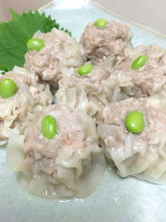 蒸すまで15分☆食感楽しい簡単シュウマイ-レシピのメイン写真