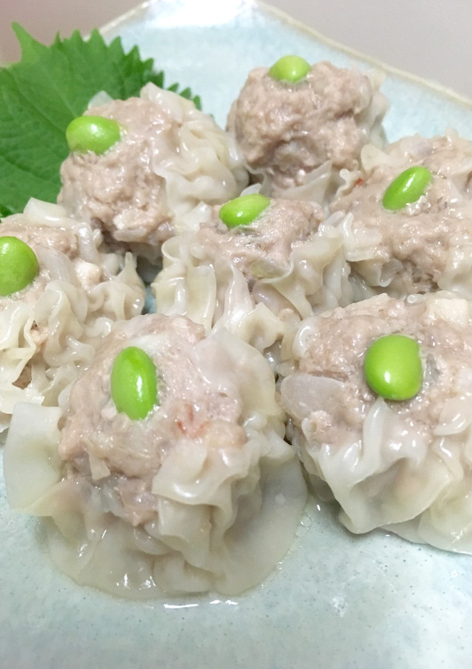蒸すまで15分☆食感楽しい簡単シュウマイ-レシピのメイン写真