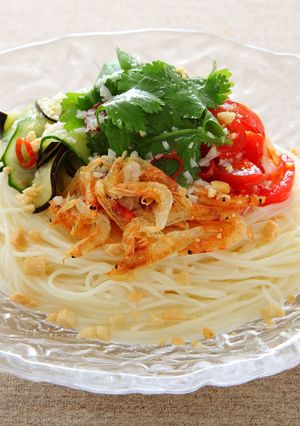 アジアンそうめん-レシピのメイン写真