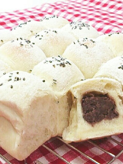 白玉粉でふわもち!あんこ入りちぎりパン-レシピのメイン写真