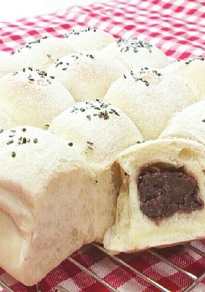 白玉粉でふわもち！あんこ入りちぎりパン-レシピのメイン写真