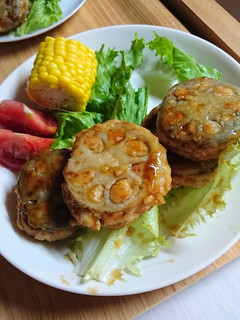 鶏ムネミンチでもおいしく れんこんつくね-レシピのメイン写真