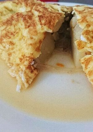 肉じゃがオムレツ！簡単アレンジ♪-レシピのメイン写真