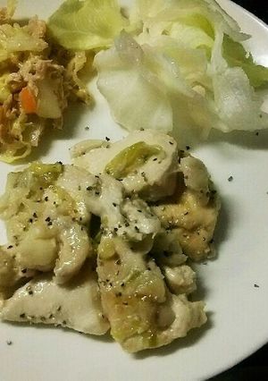 簡単！鶏むね肉の塩ダレ漬け-レシピのメイン写真