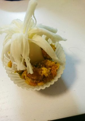 さけるチーズで！南国カボチャデコサラダ-レシピのメイン写真
