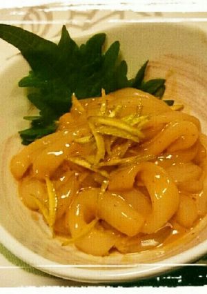 柚香るイカの塩辛-レシピのメイン写真