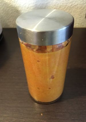 インド料理屋さんの人参ドレッシング-レシピのメイン写真