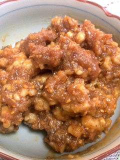 ご飯のおともに!クルミ味噌-レシピのメイン写真