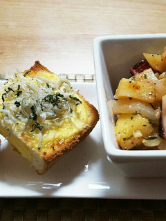 タコとジャガイモのペペロンチーノ❤-レシピのメイン写真