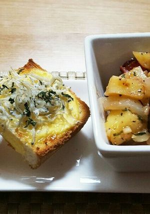 タコとジャガイモのペペロンチーノ❤-レシピのメイン写真