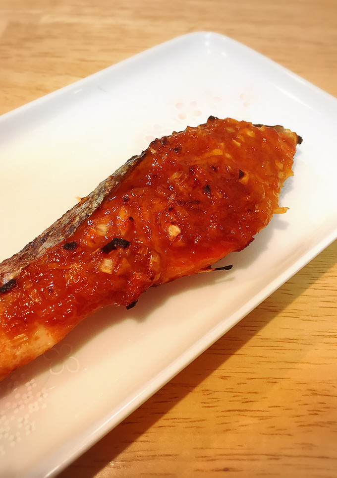 鮭のネギ味噌焼き-レシピのメイン写真
