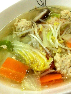 やわらか鶏団子のスープ-レシピのメイン写真