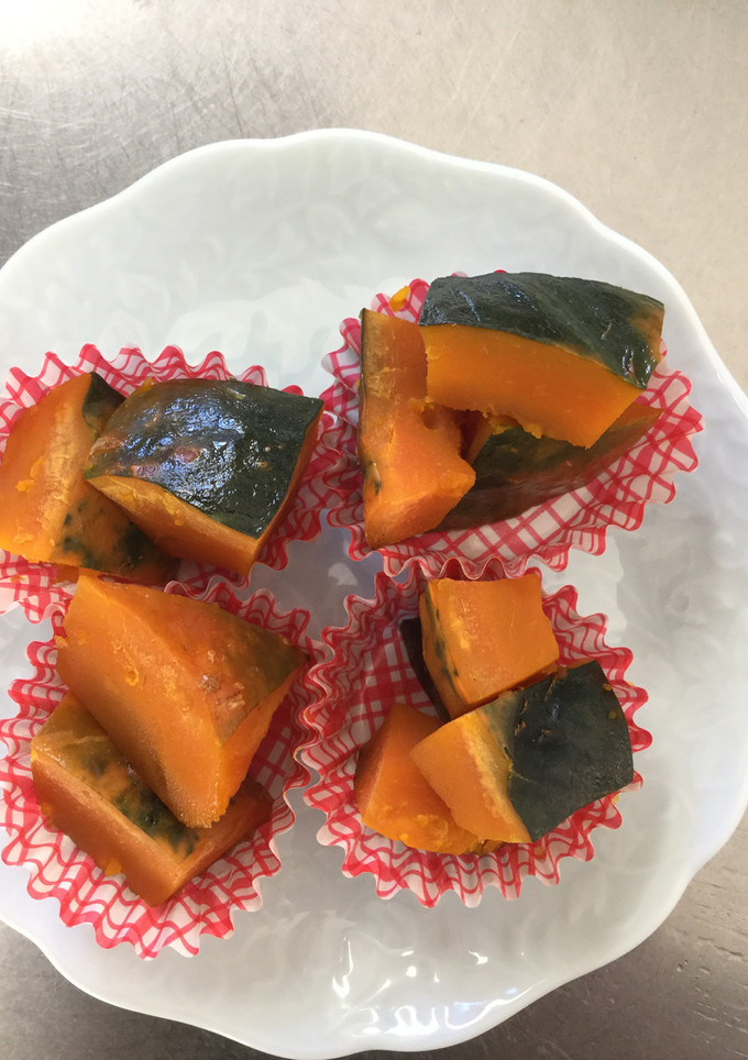 お弁当に！かぼちゃの簡単煮付け-レシピのメイン写真