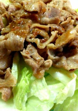 豚肉の梅ソース仕立て-レシピのメイン写真