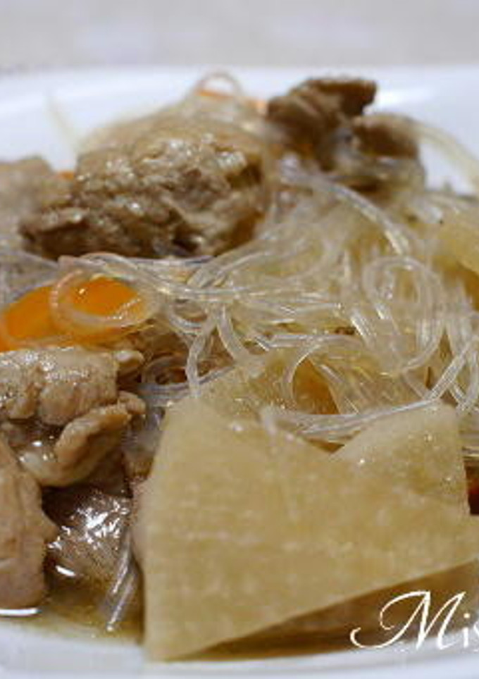 春雨と大根と豚肉のうま煮-レシピのメイン写真