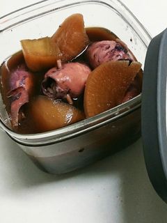 いかと大根の煮物/トップ10入ありがとう-レシピのメイン写真