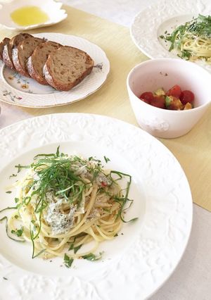 しらすとしそのパスタ-レシピのメイン写真