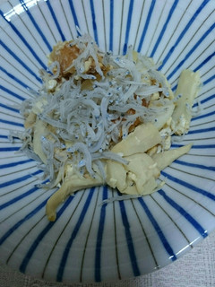 穂先メンマと竹輪の卵とじ-レシピのメイン写真