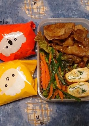男子高校生お弁当6月1日-レシピのメイン写真