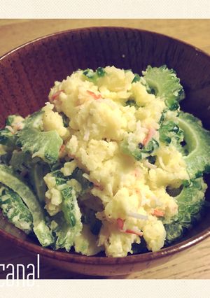 ゴーヤのポテトサラダ-レシピのメイン写真
