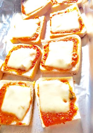 キムチで簡単朝ごはん☆朝はパンっ♪-レシピのメイン写真