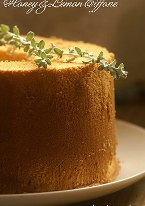 はちみつレモンシフォン-レシピのメイン写真