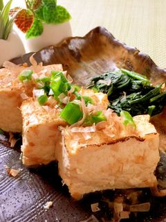 節約レシピ♪焼き豆腐のみそ煮込み-レシピのメイン写真