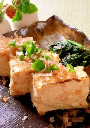 節約レシピ♪焼き豆腐のみそ煮込み-レシピのメイン写真
