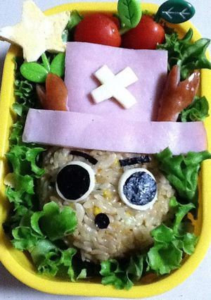 キャラ弁☆チョッパー♡ONE PIECE-レシピのメイン写真