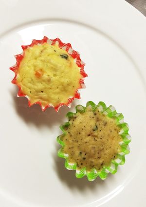 離乳食〜米粉の蒸しパン-レシピのメイン写真