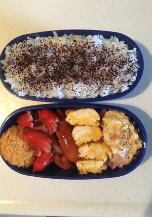 中学生の娘の毎日のお弁当②-レシピのメイン写真