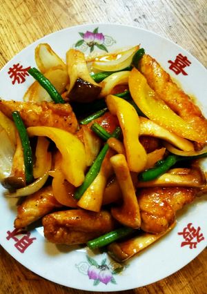 鶏ささみと野菜のコチュジャン炒め-レシピのメイン写真
