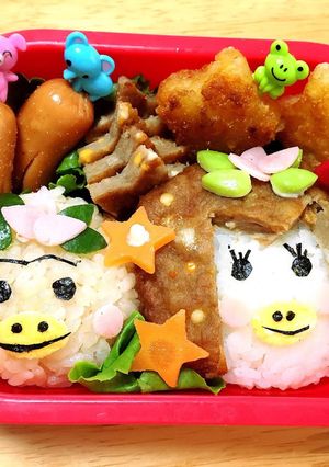 はなかっぱ キャラ弁-レシピのメイン写真