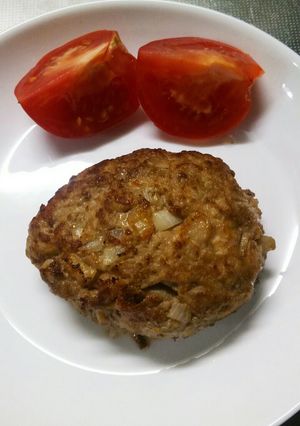 ガッツリもりもりハンバーグ-レシピのメイン写真
