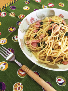 簡単!ベーコンとパセリのパスタ!-レシピのメイン写真