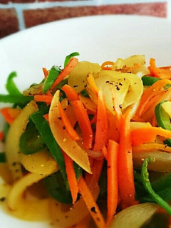 簡単☆常備野菜でカレーきんぴら-レシピのメイン写真
