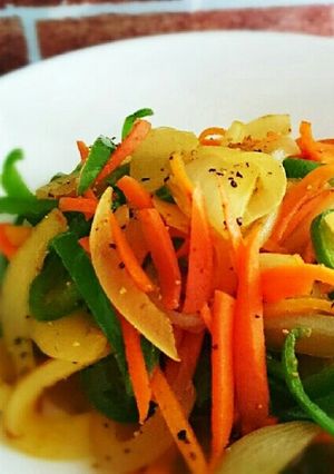 簡単☆常備野菜でカレーきんぴら-レシピのメイン写真